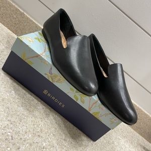 The Starling, Black Leather Birdies Size 9